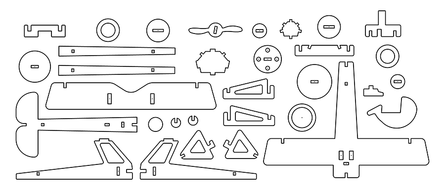 CADの設計図